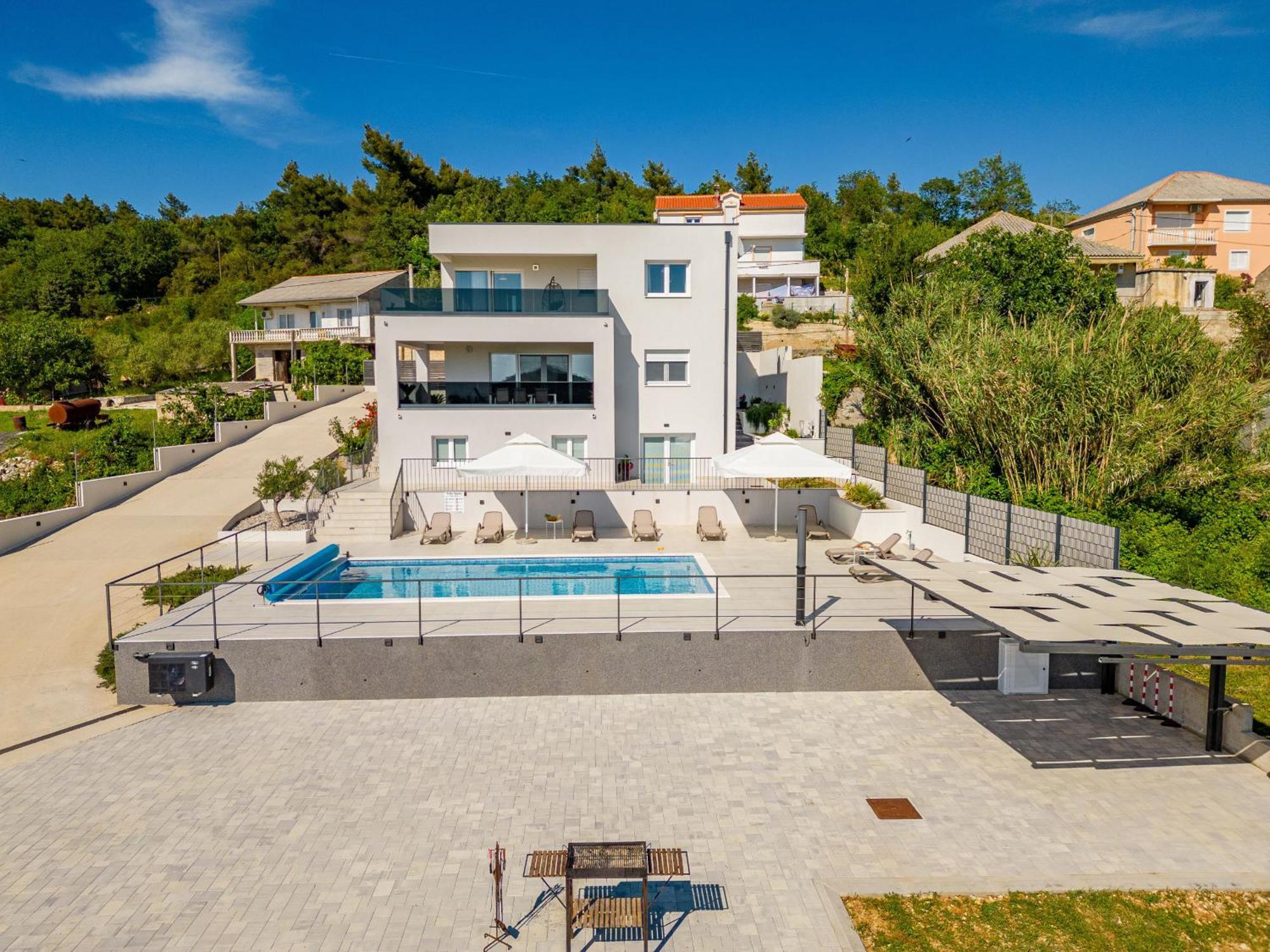 Villa Suton Zadarvillas Podvrsje Kültér fotó