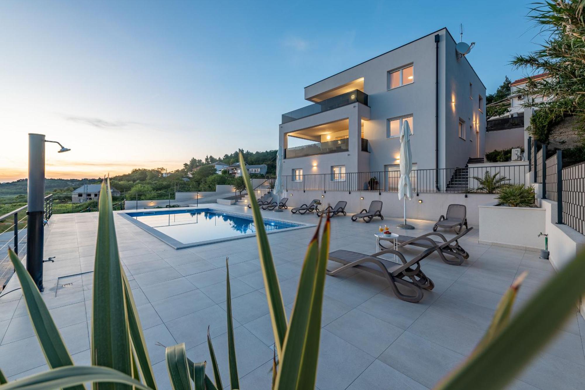 Villa Suton Zadarvillas Podvrsje Kültér fotó