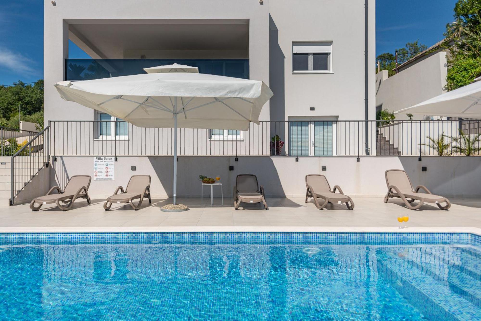 Villa Suton Zadarvillas Podvrsje Kültér fotó