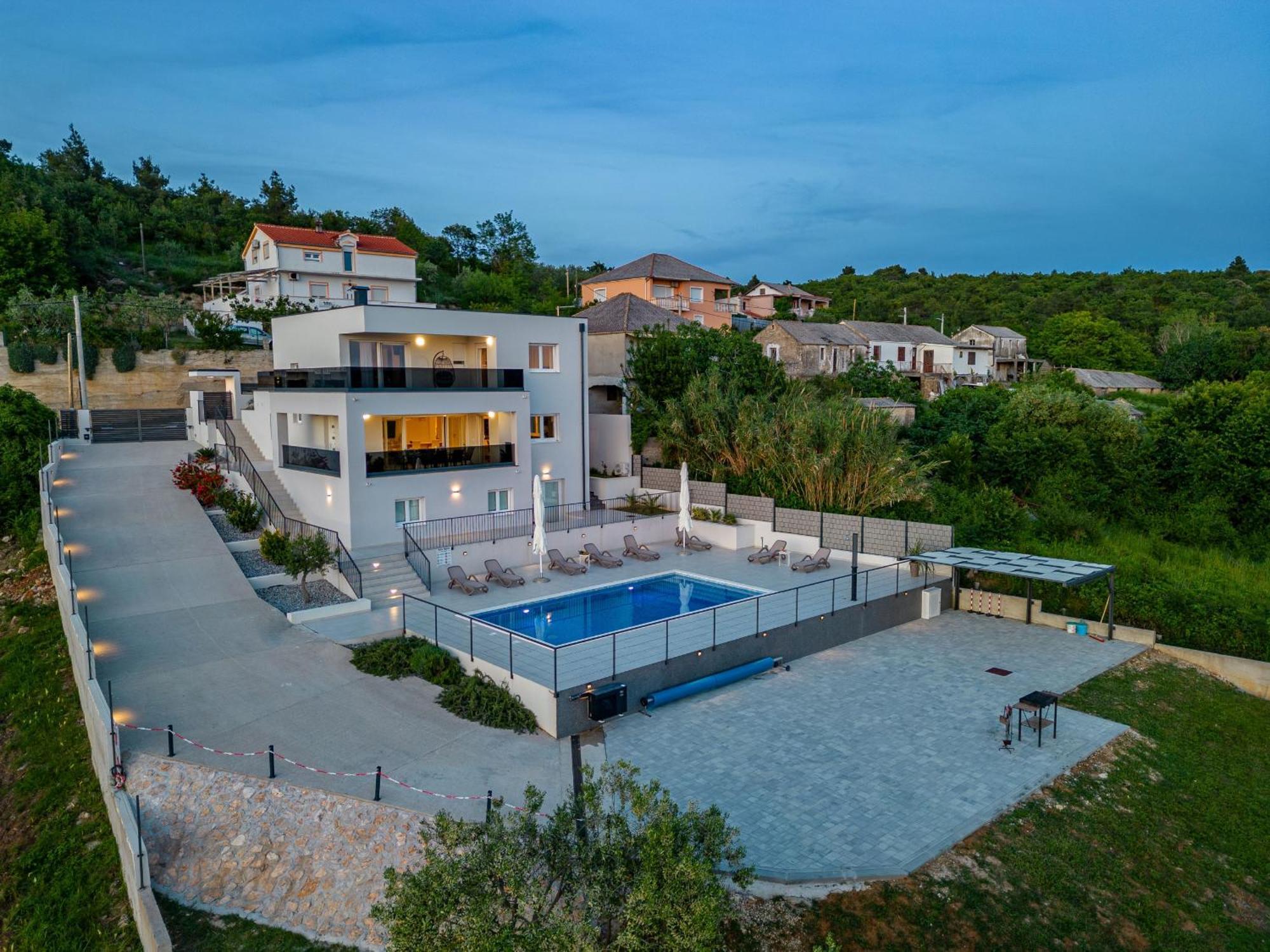 Villa Suton Zadarvillas Podvrsje Kültér fotó